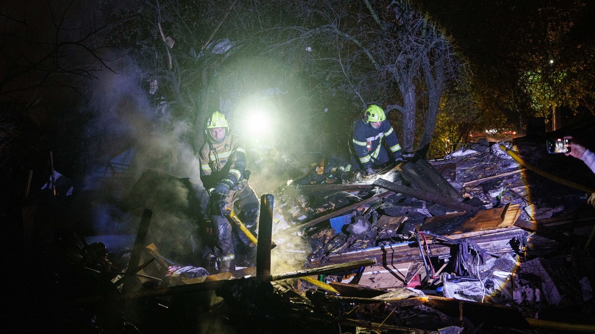 Seks såret i missilangrep mot Kyiv