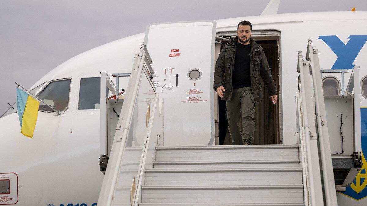 Zelenskyj avlyser alle turer til utlandet