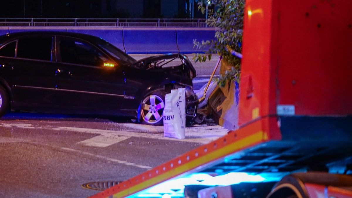 Trafikkulykke på E18 i Oslo - mistanke om kappkjøring