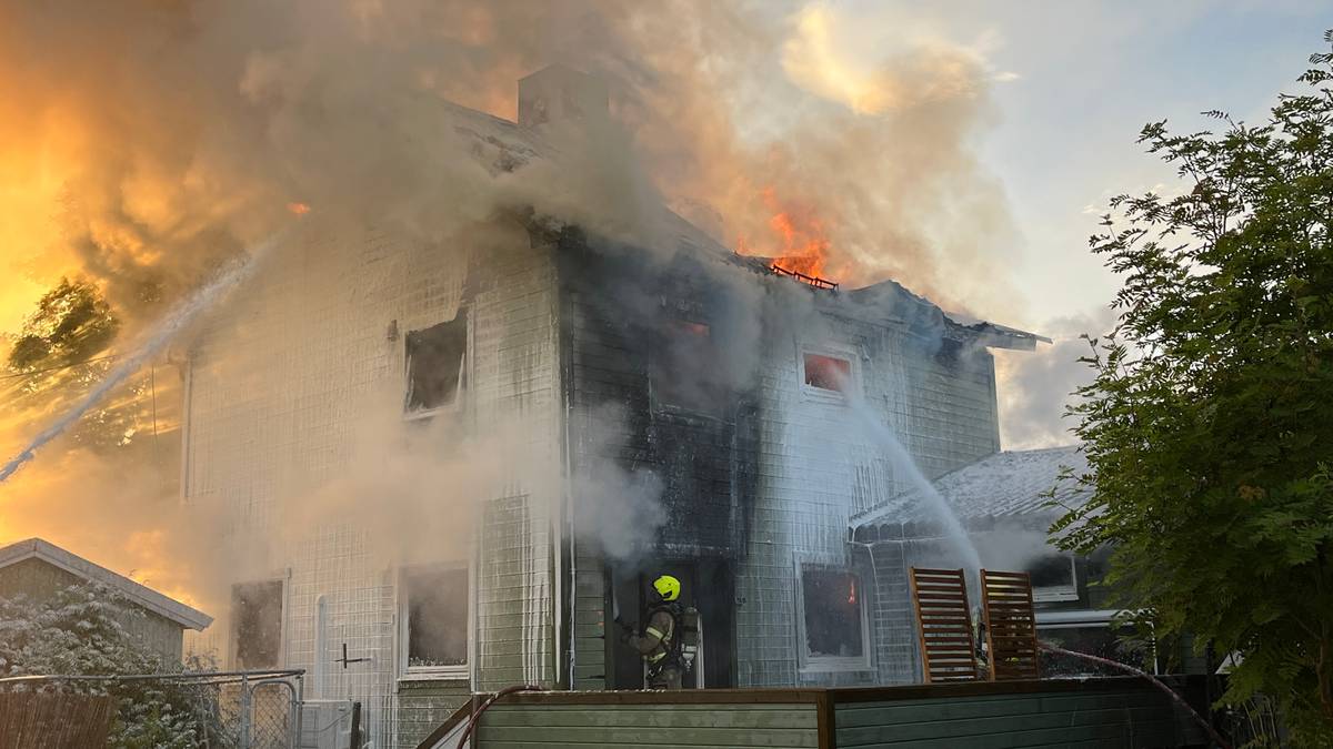 Enebolig i Alta overtent: – Boligfeltet er evakuert