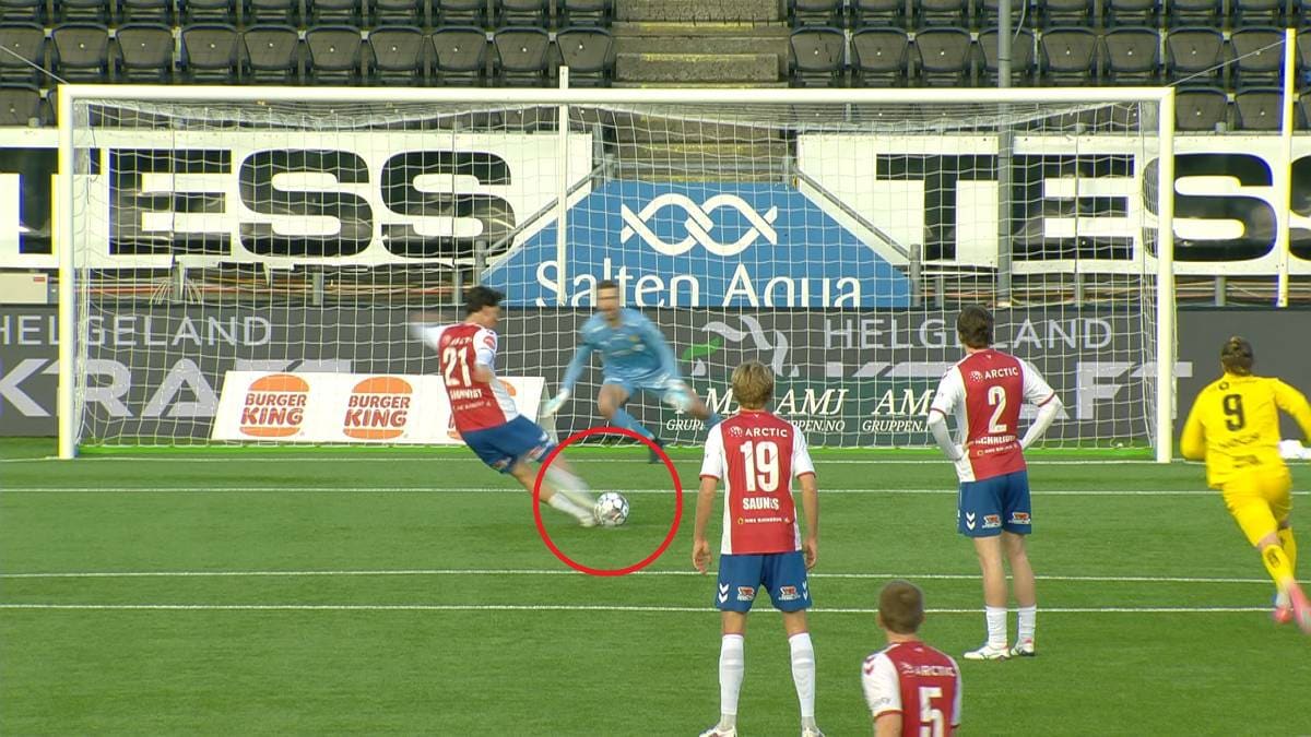 Bodø/Glimt snudde til seier etter «omdiskutert» scoring:  – Skulle vært et frispark