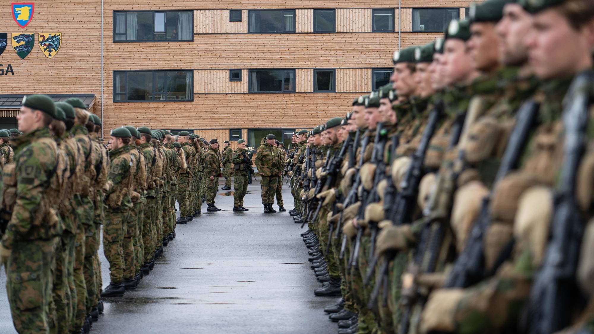 Opprettelsen av Finnmarksbrigaden på Garnisonen i Porsanger