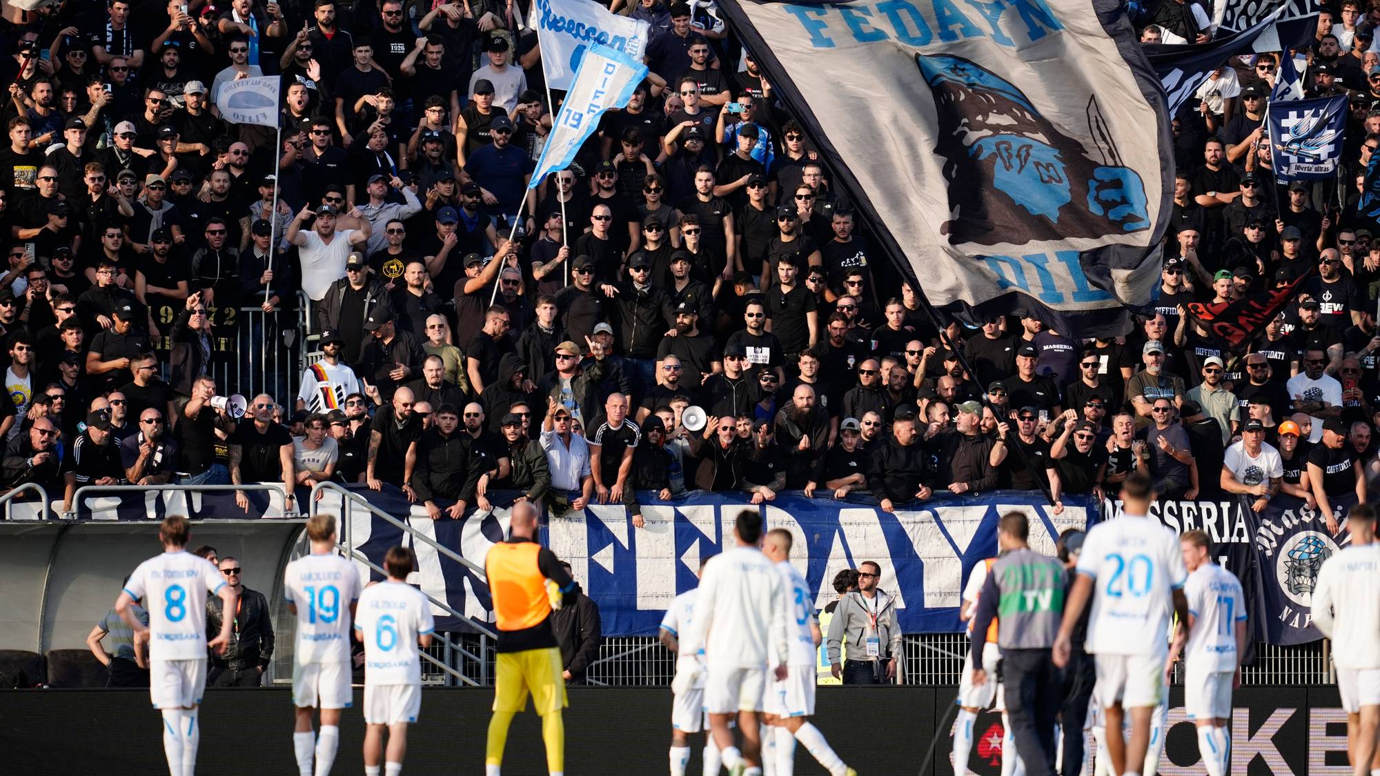 Napoli hos fansen Venezia