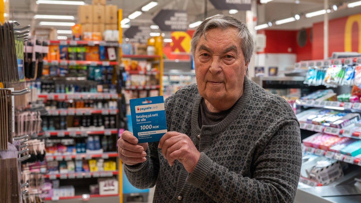 Per (82) trudde han kjøpte gåvekort til leiaren i pensjonistlaget
