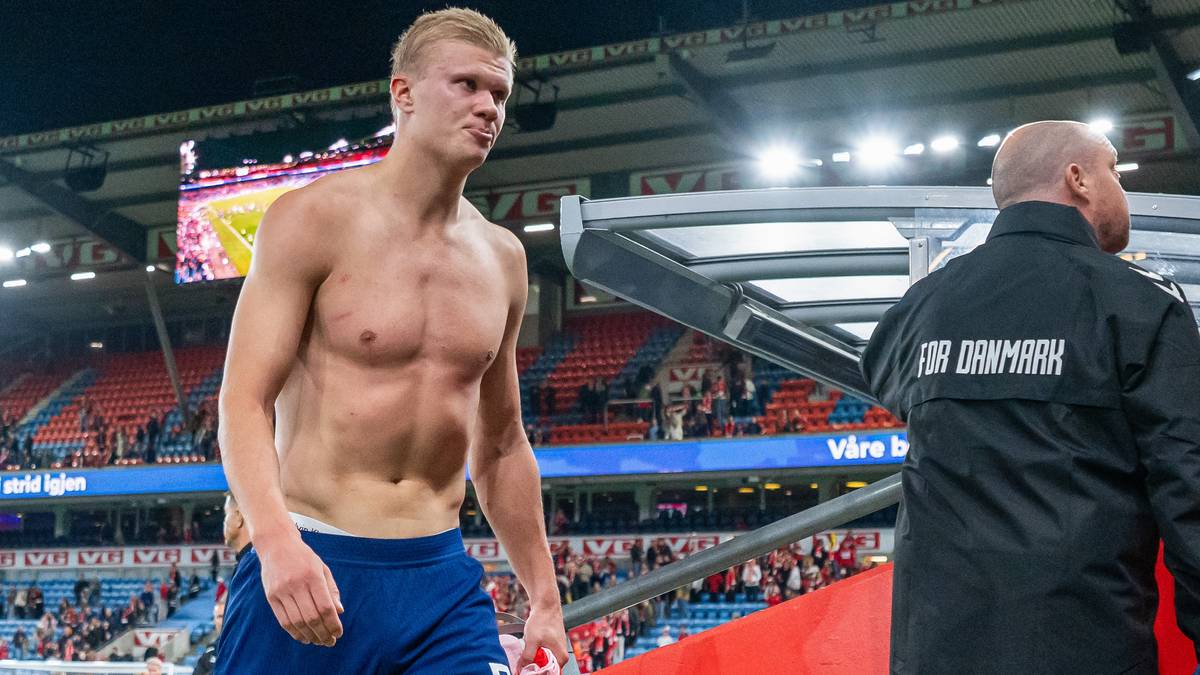 Erling Braut Haaland med hjertesukk etter Norge – Danmark: – Jeg er så sliten