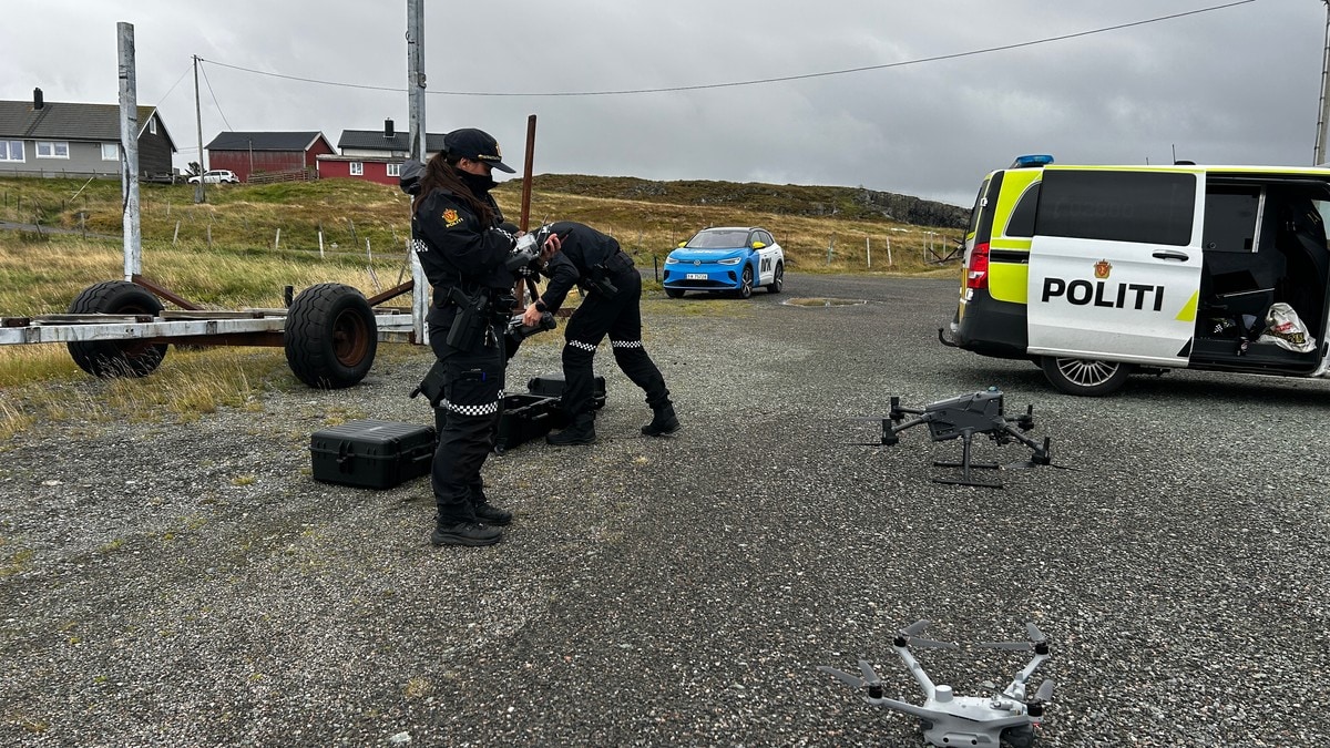 Søker med dronar etter tre fisketuristar – framleis sakna etter fem dagar