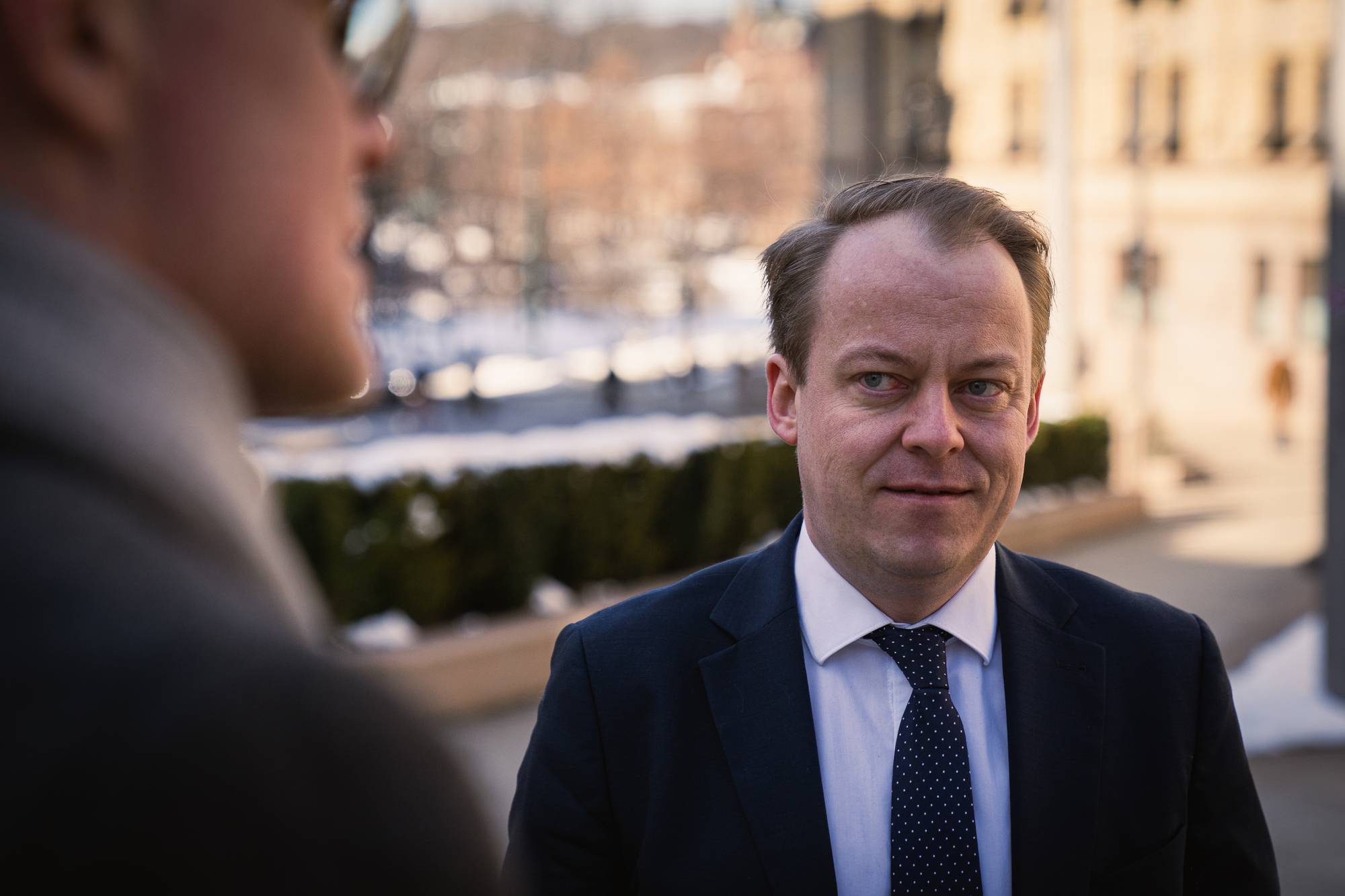Fra et intervju med Erlend Wiborg angående flyktninger, 15. mars 2023