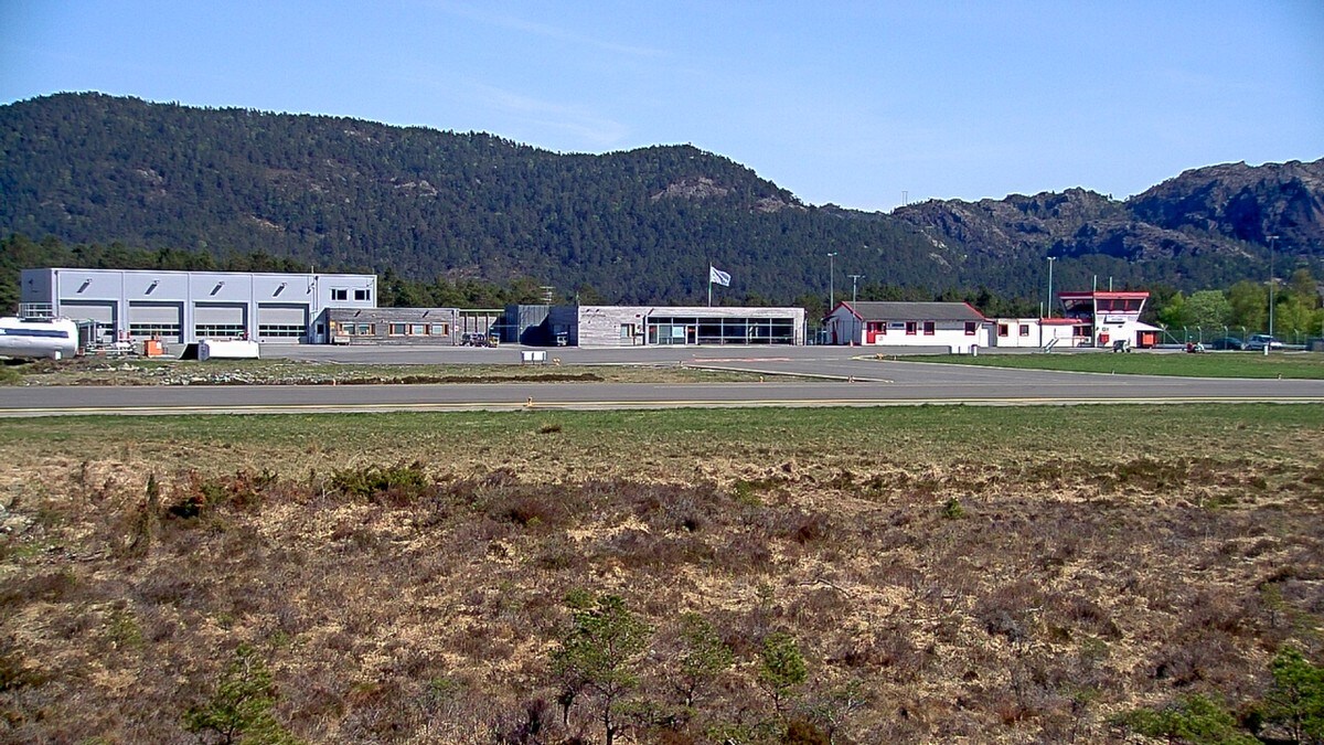 Flyplassen på Stord stenges