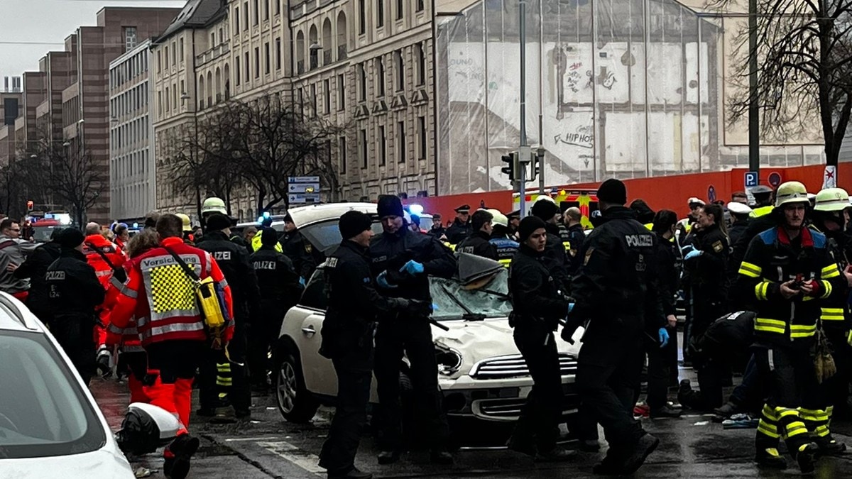 München: Flere skadde etter at en bil kjørte inn i en folkemengde