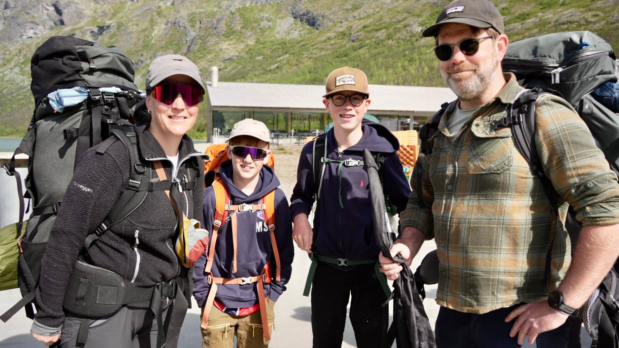 Familie i Jotunheimen