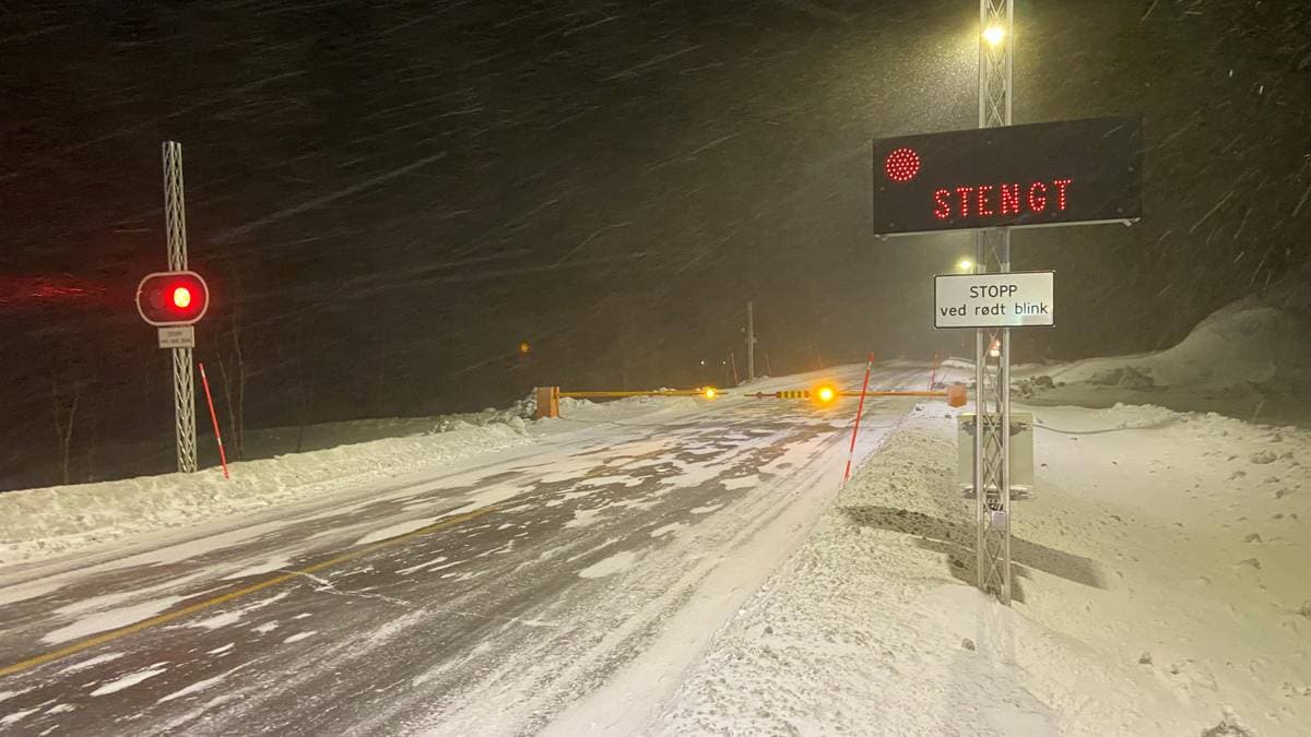 Kolonnekjøring over Saltfjellet – NRK Nordland