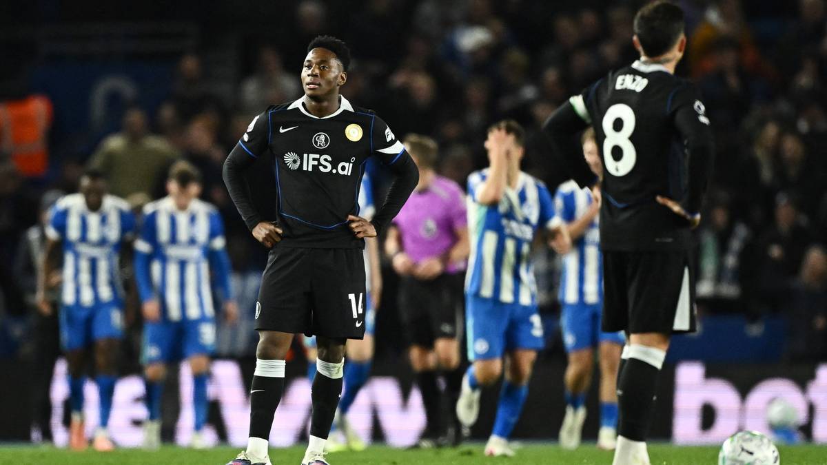 Femte strake Chelsea-tap – Brighton vant 3-0 og gikk forbi på tabellen