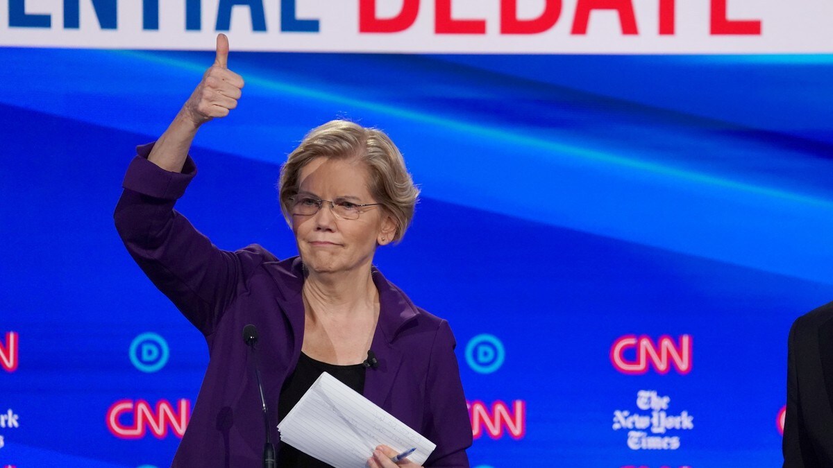 USA: Warren angrepet av alle i demokratenes maratondebatt