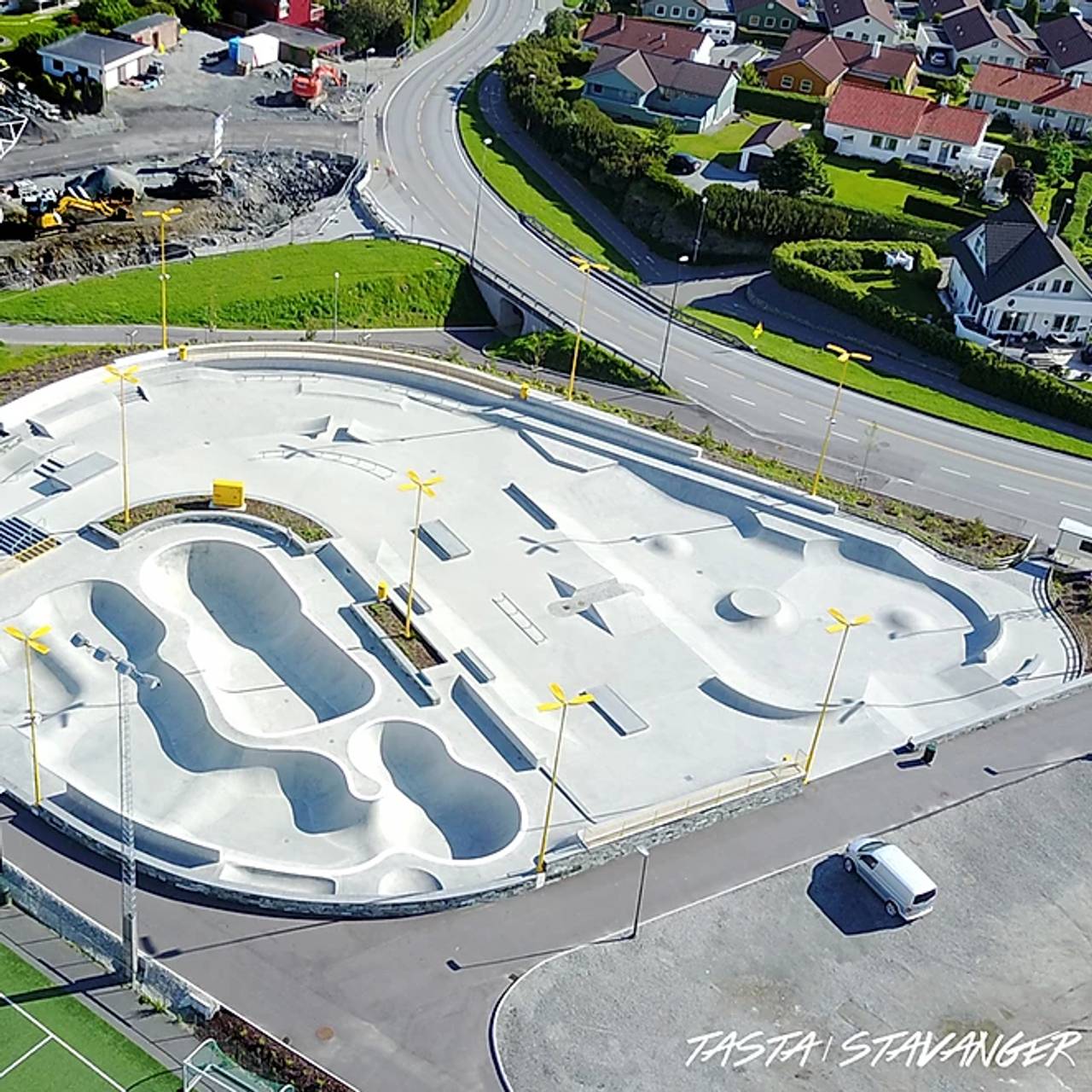 Tasta skatepark i Stavanger