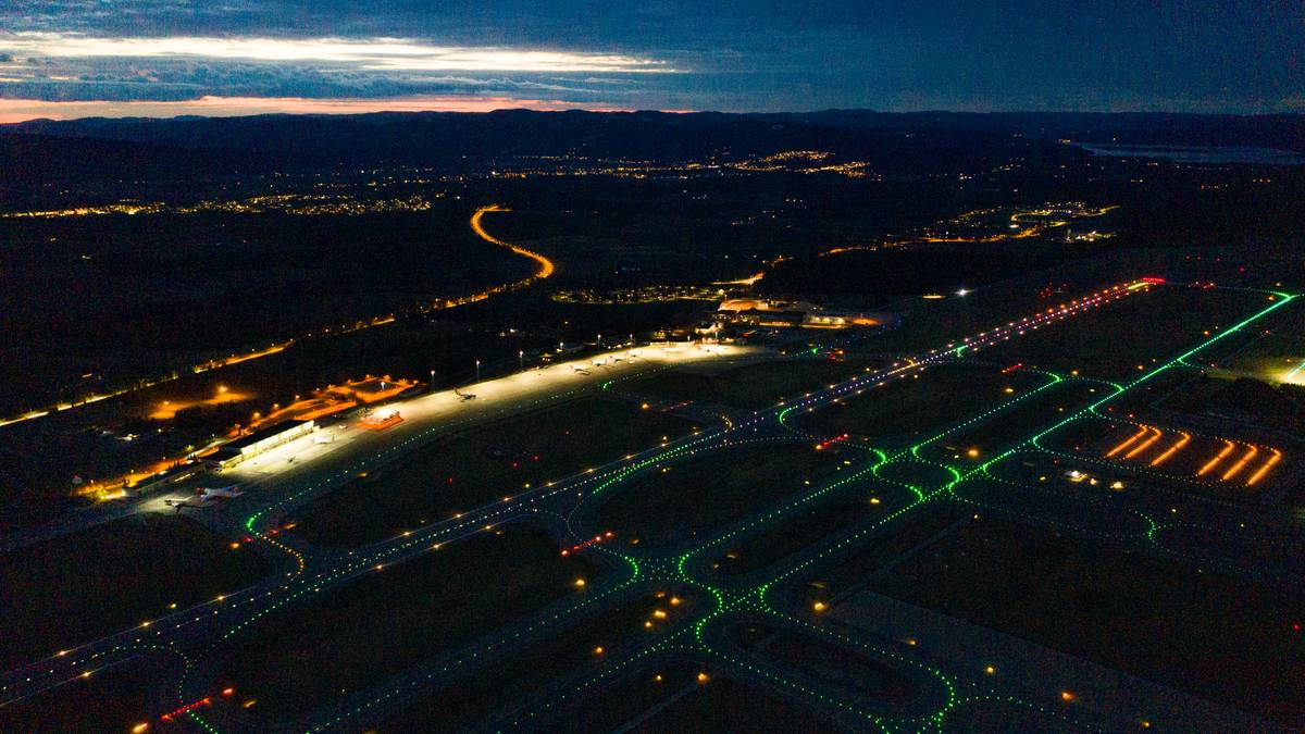 Mogleg droneobservasjonar ved Oslo lufthamn