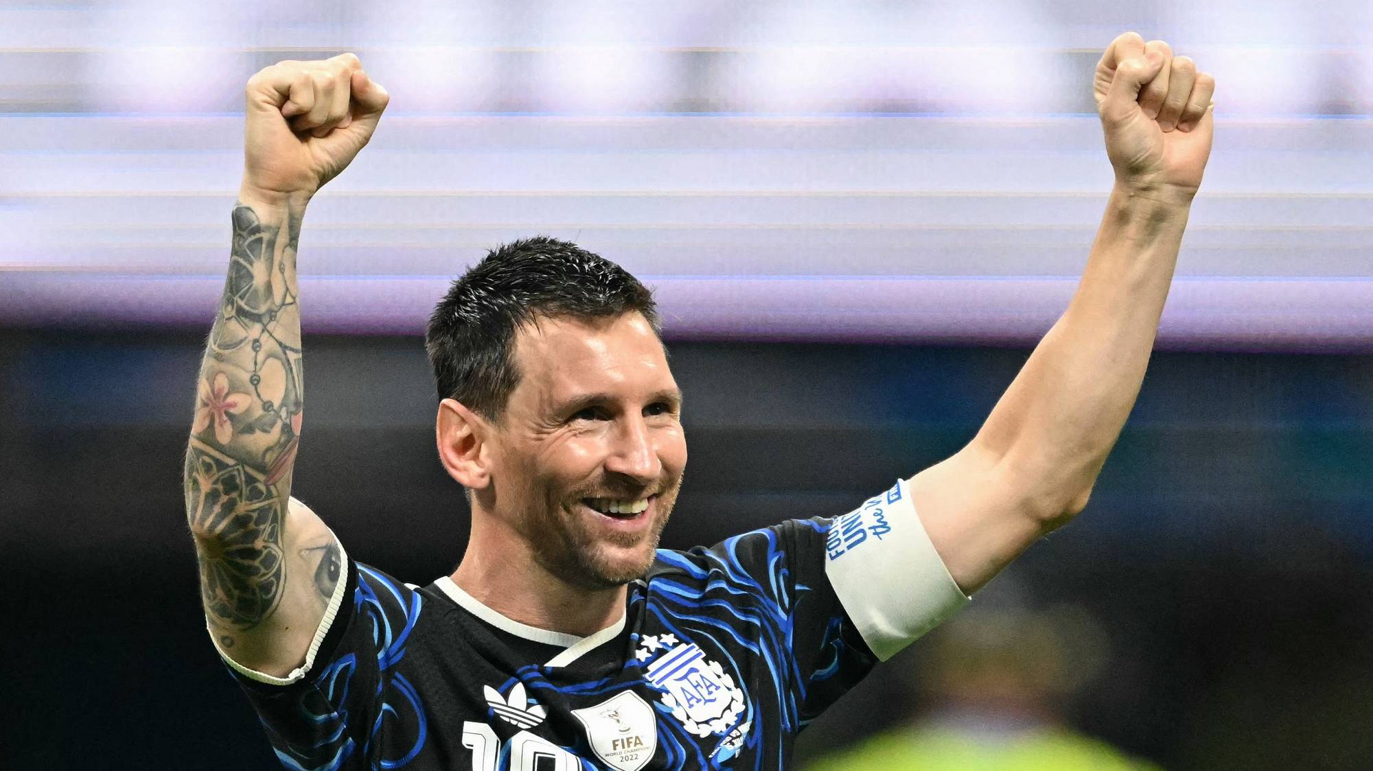Messi glad 