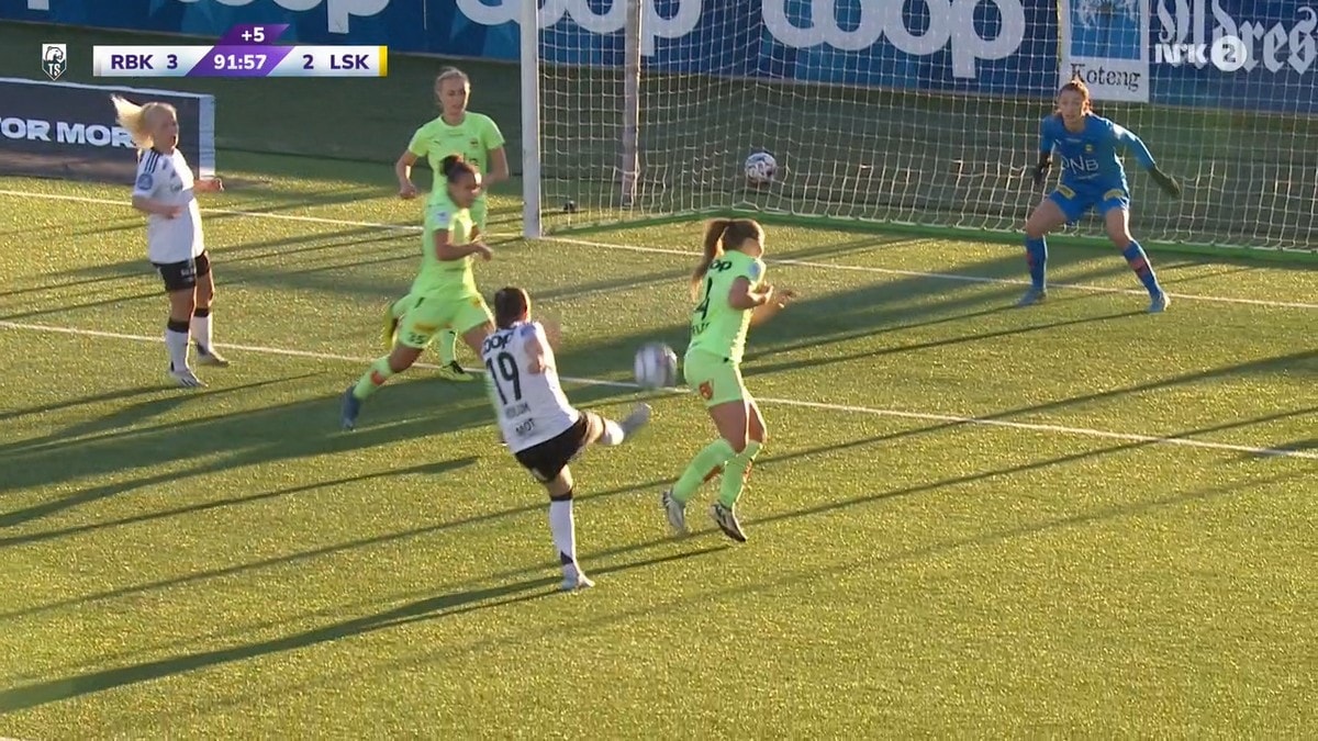 Rosenborg vant overtidsdrama mot LSK Kvinner
