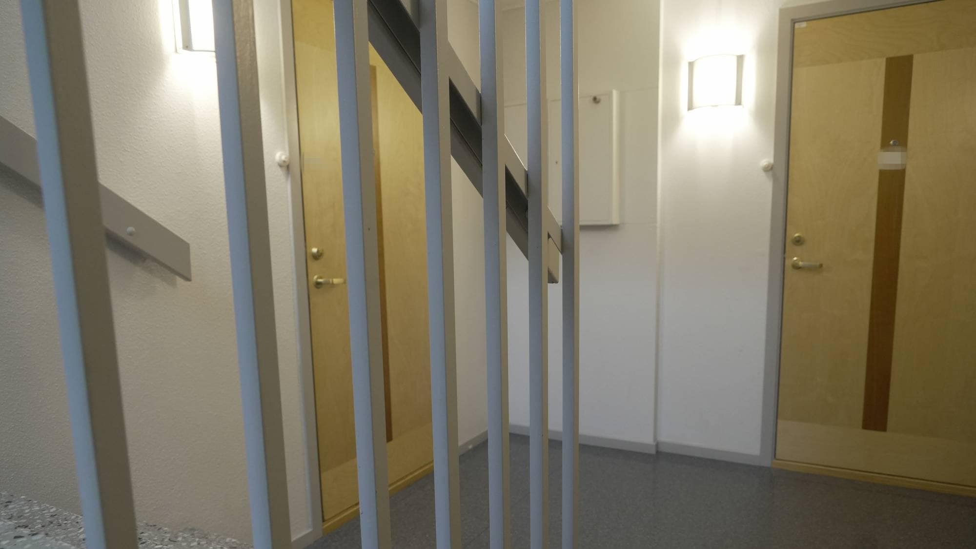 Trappegang inne i blokken der voldshendelsen skjedde på Lunheim.