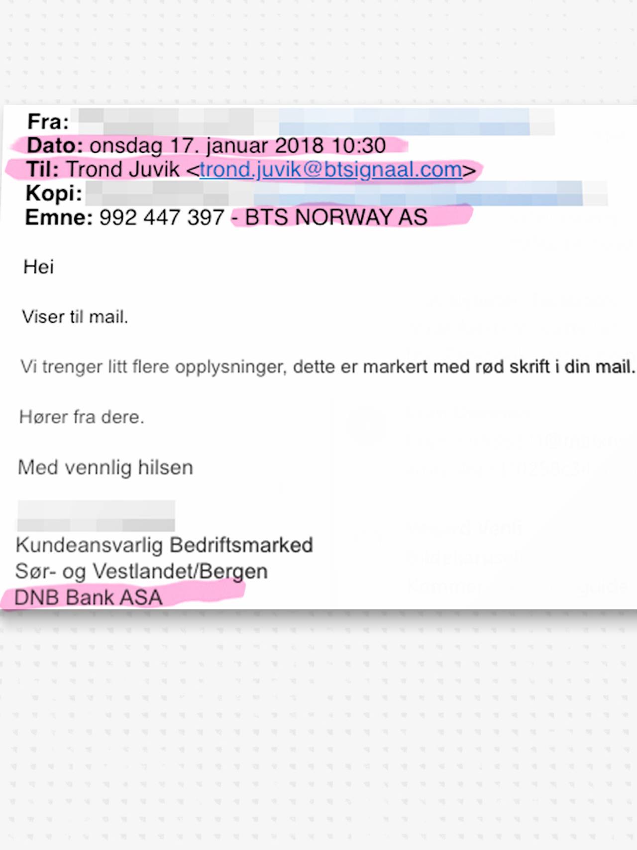DNB-sjekk