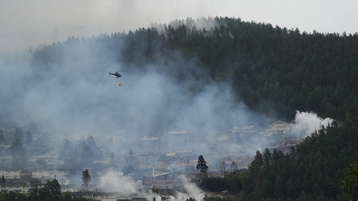 Storbrann i Drammen: Over 400 evakuert