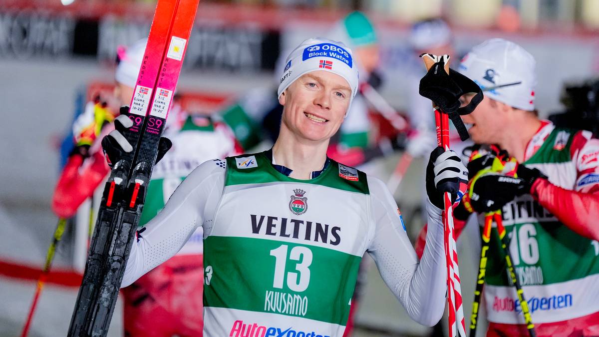 Einar Lurås Oftebro med karrierebeste i kombinert