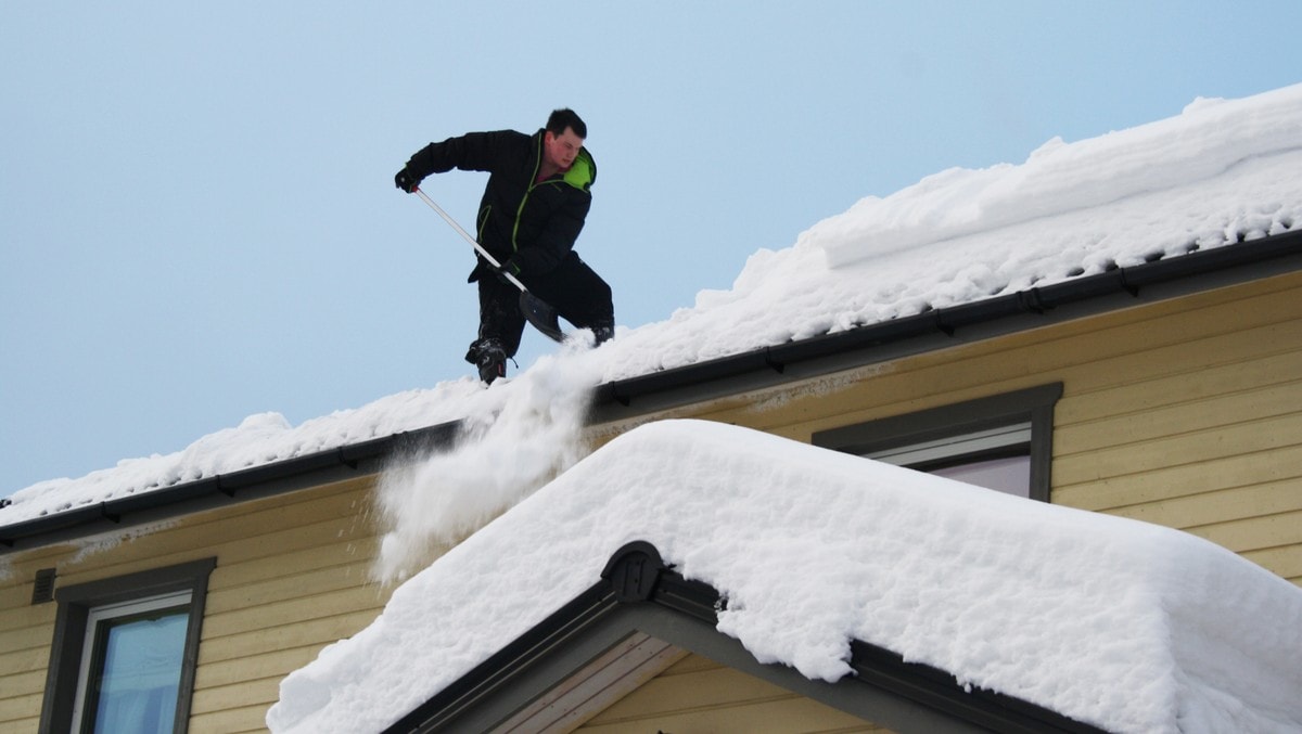 – Nå bør du måke taket