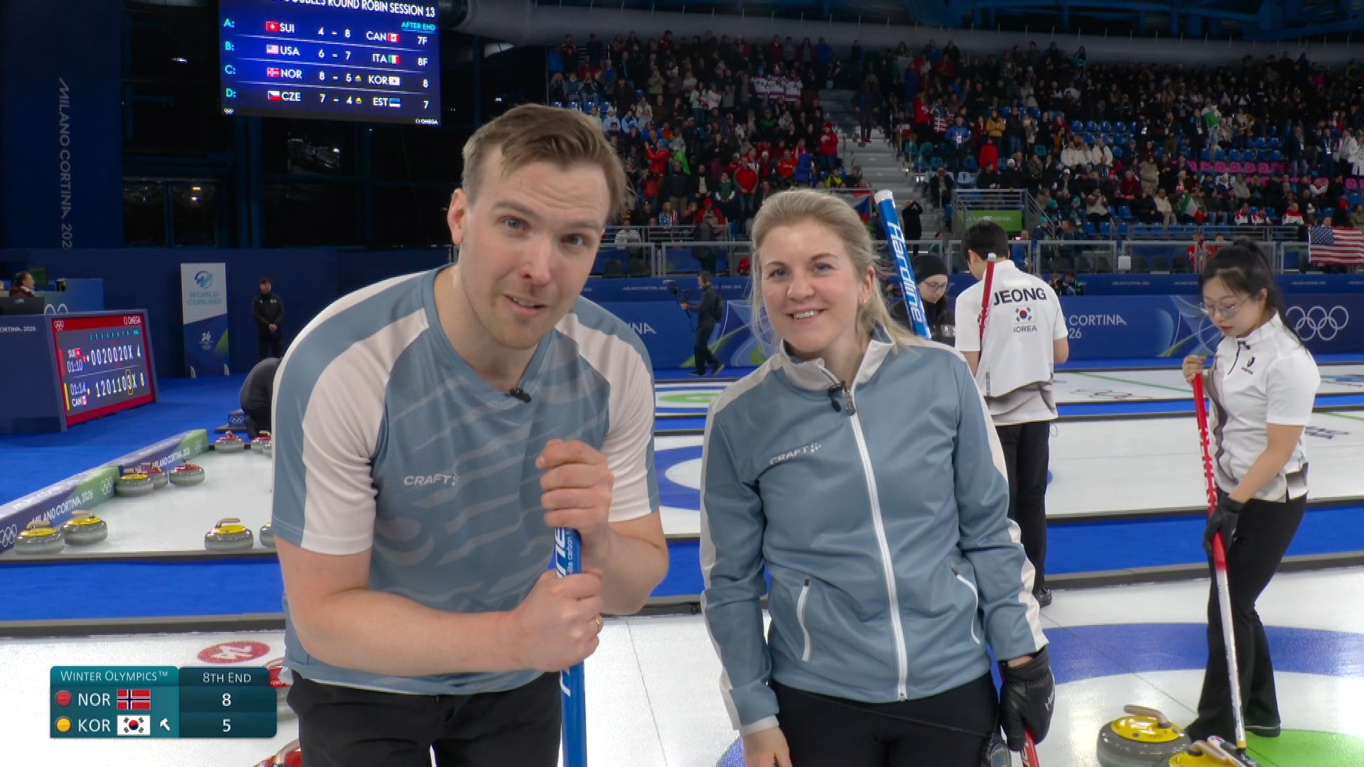 Norsk curlingseier i siste kamp – sendte beskjed på direkten