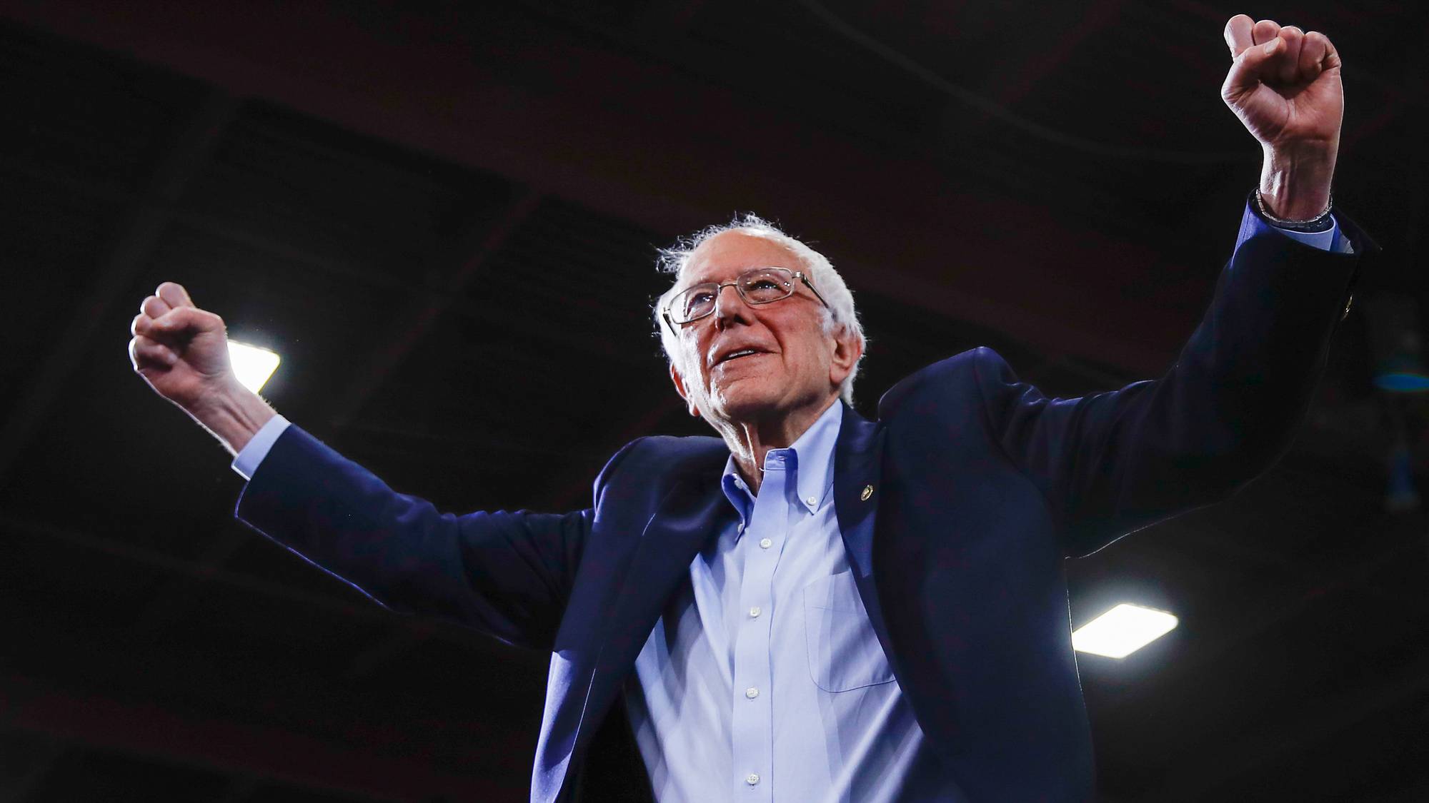 Bernie Sanders har fortsatt tro på seier.