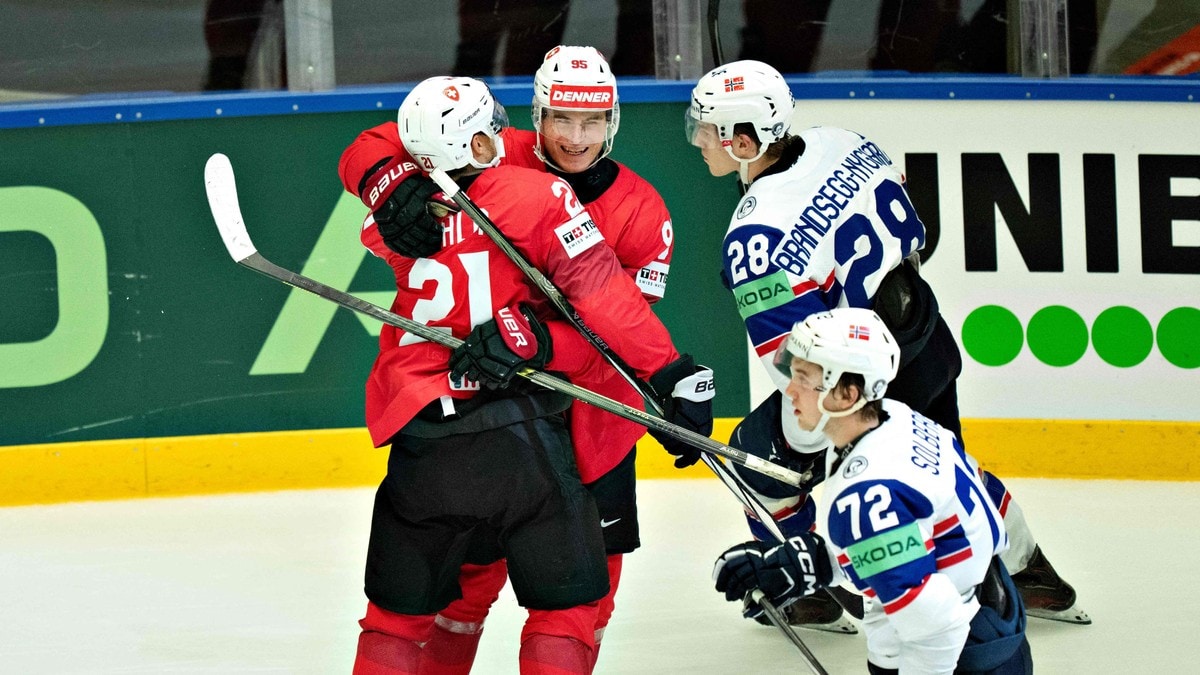 Norge tapte mot Sveits i VM – stortalent refset lagkameratene