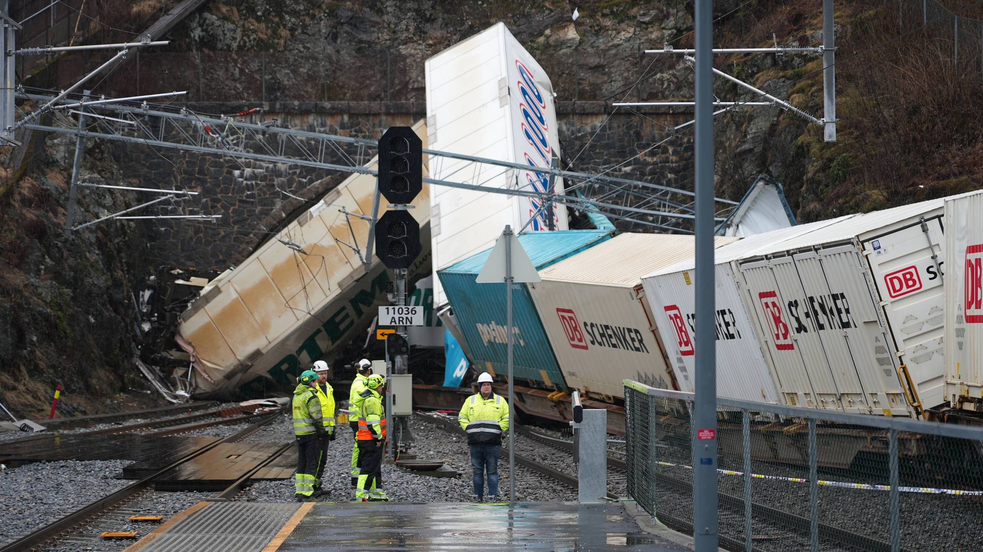 Ulukke på Arna stasjon