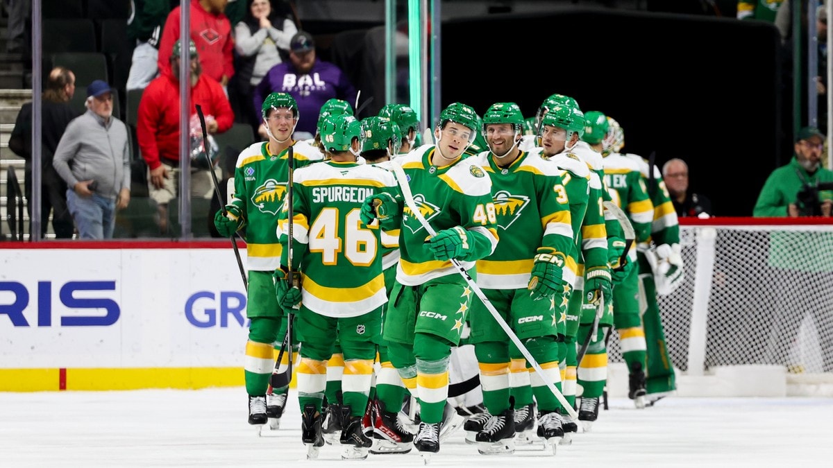 Wallstedt holdt nullen da Wild slo Flames 2-0