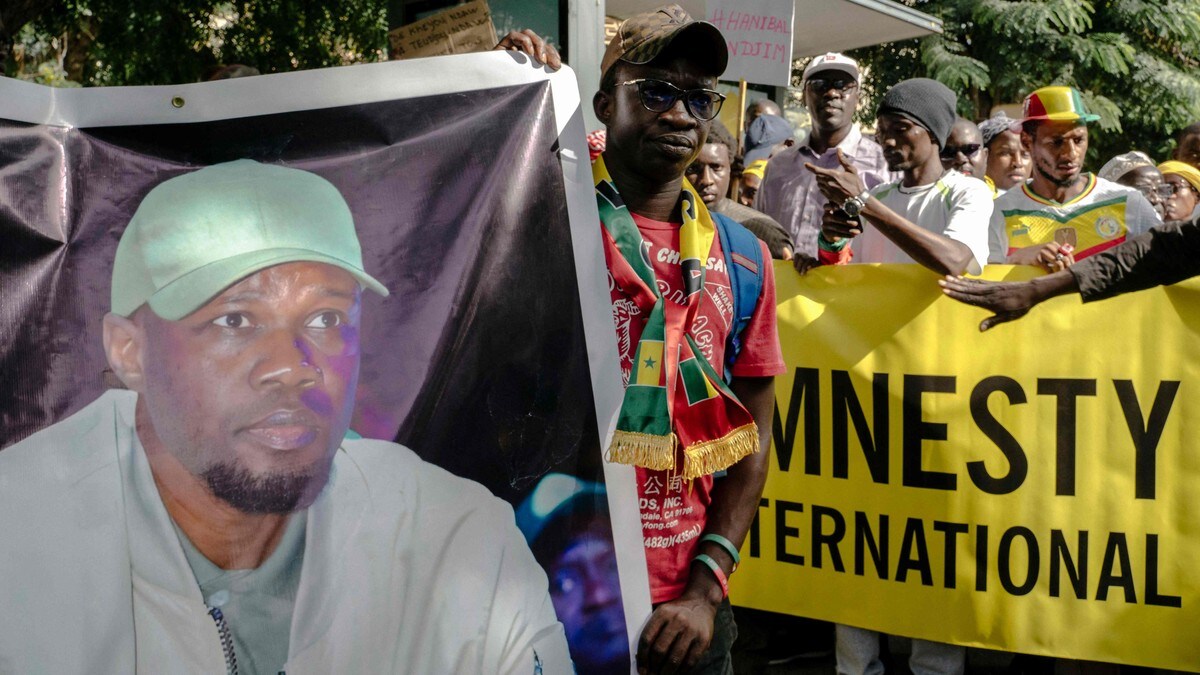 Senegals fengslede opposisjonsleder tapte i retten