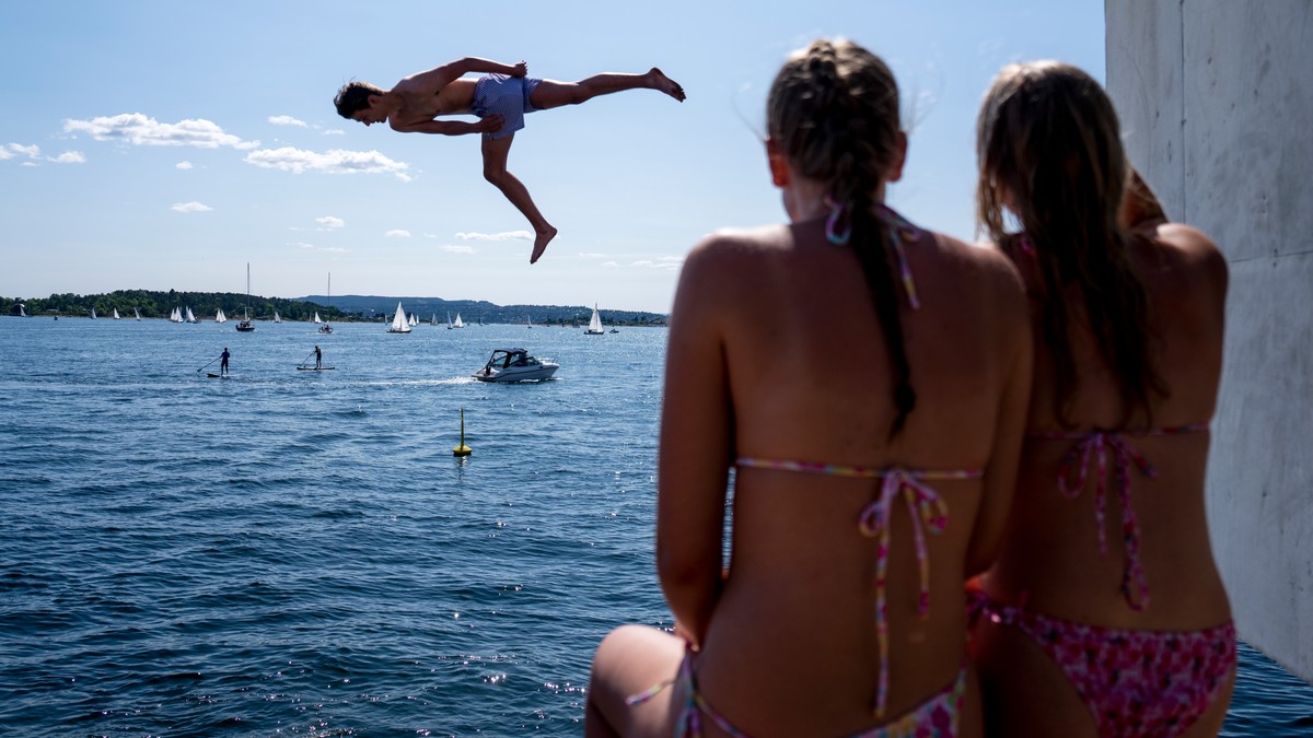 Hetebølgen avtar i Europa: Sommerværet kommer til Norge