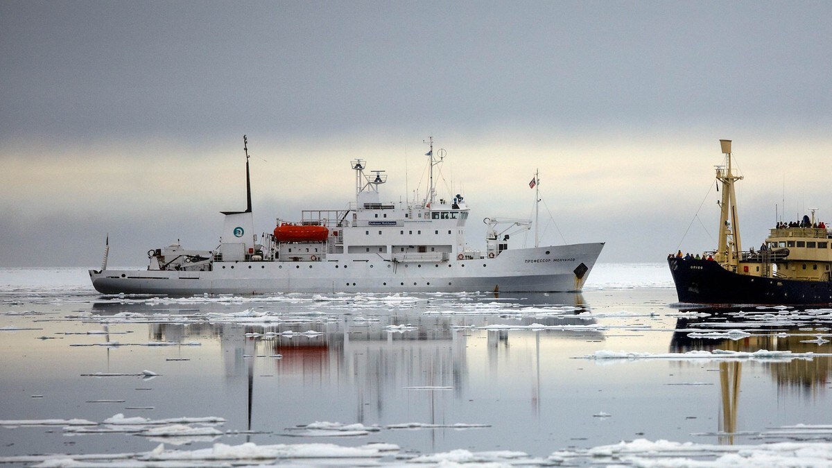 Norge lar russiske forsknings­skip jakte havbunns­mineraler ved Svalbard
