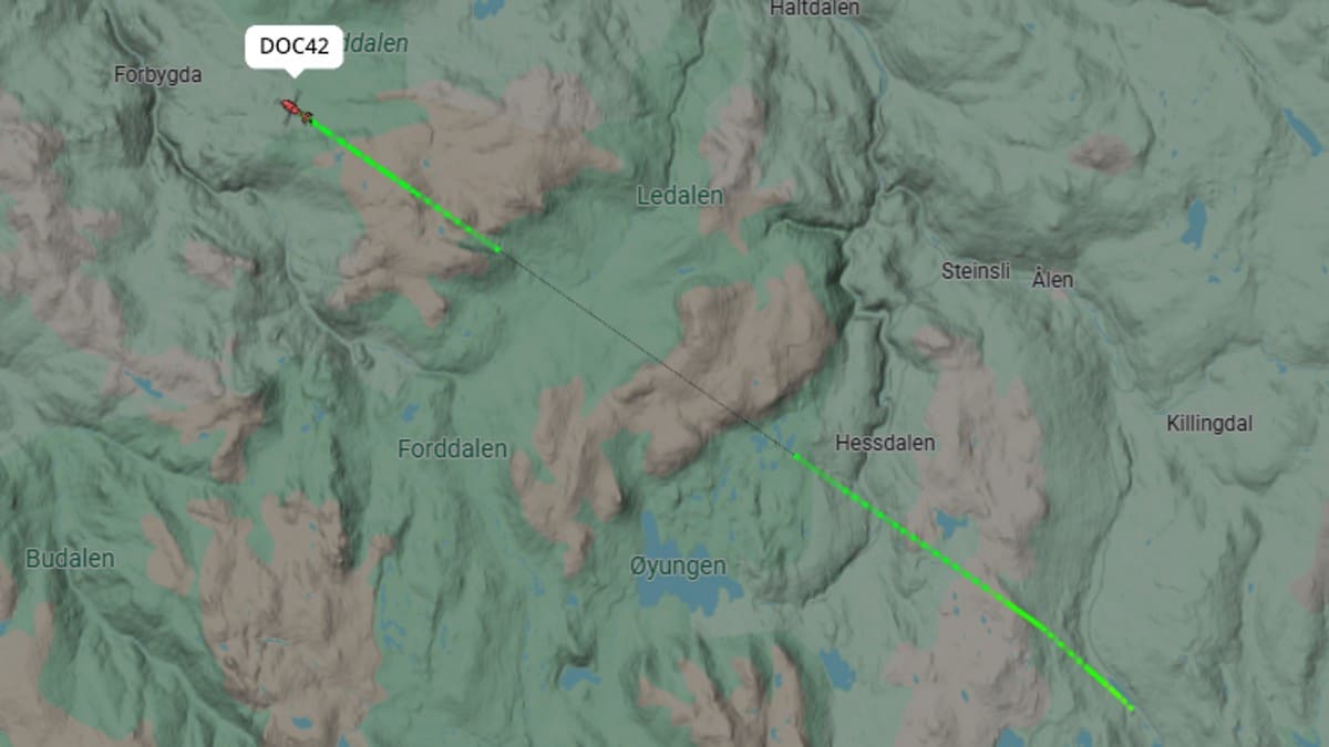 Mann angrepet av okse på Røros