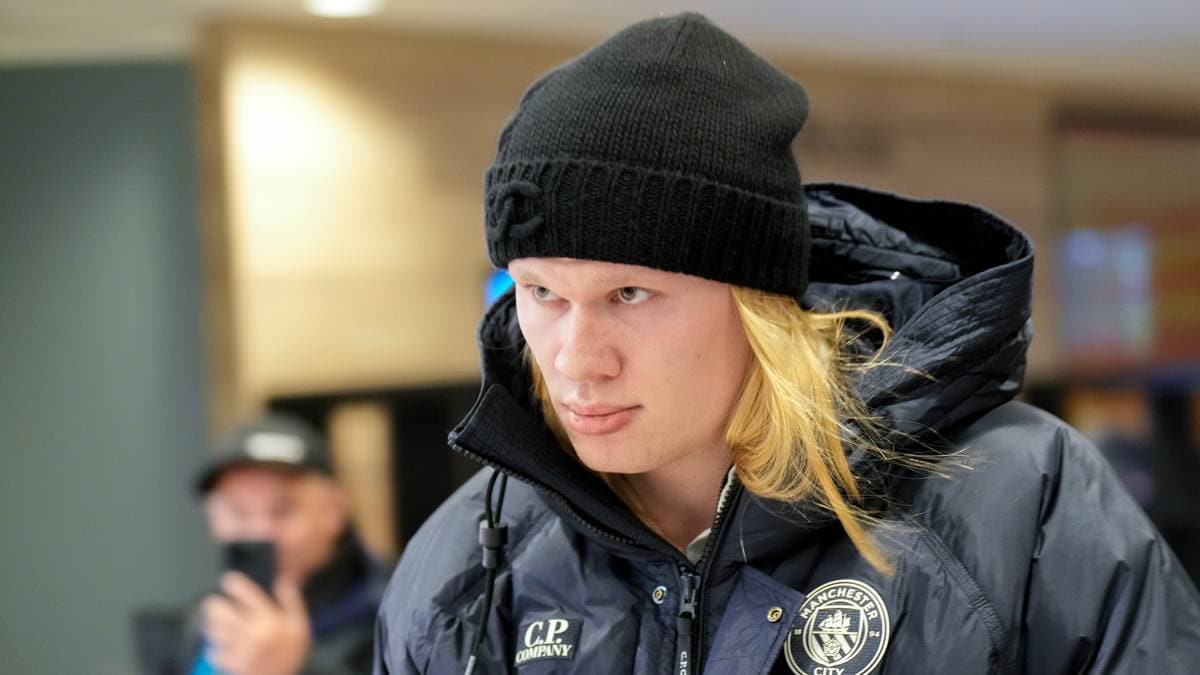 Haaland på plass i Bodø – skal trene på kunstgresset i kveld