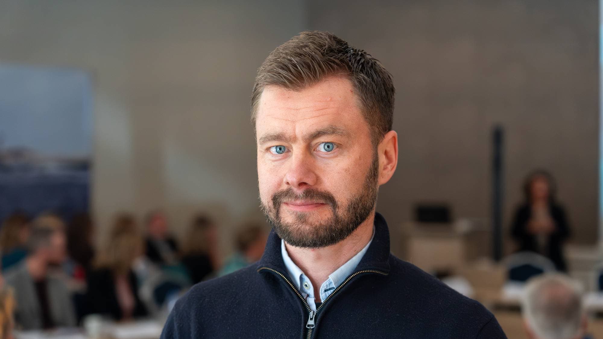 Portrett av jurist Nikolai Winge, daglig leder i Holth & Winge