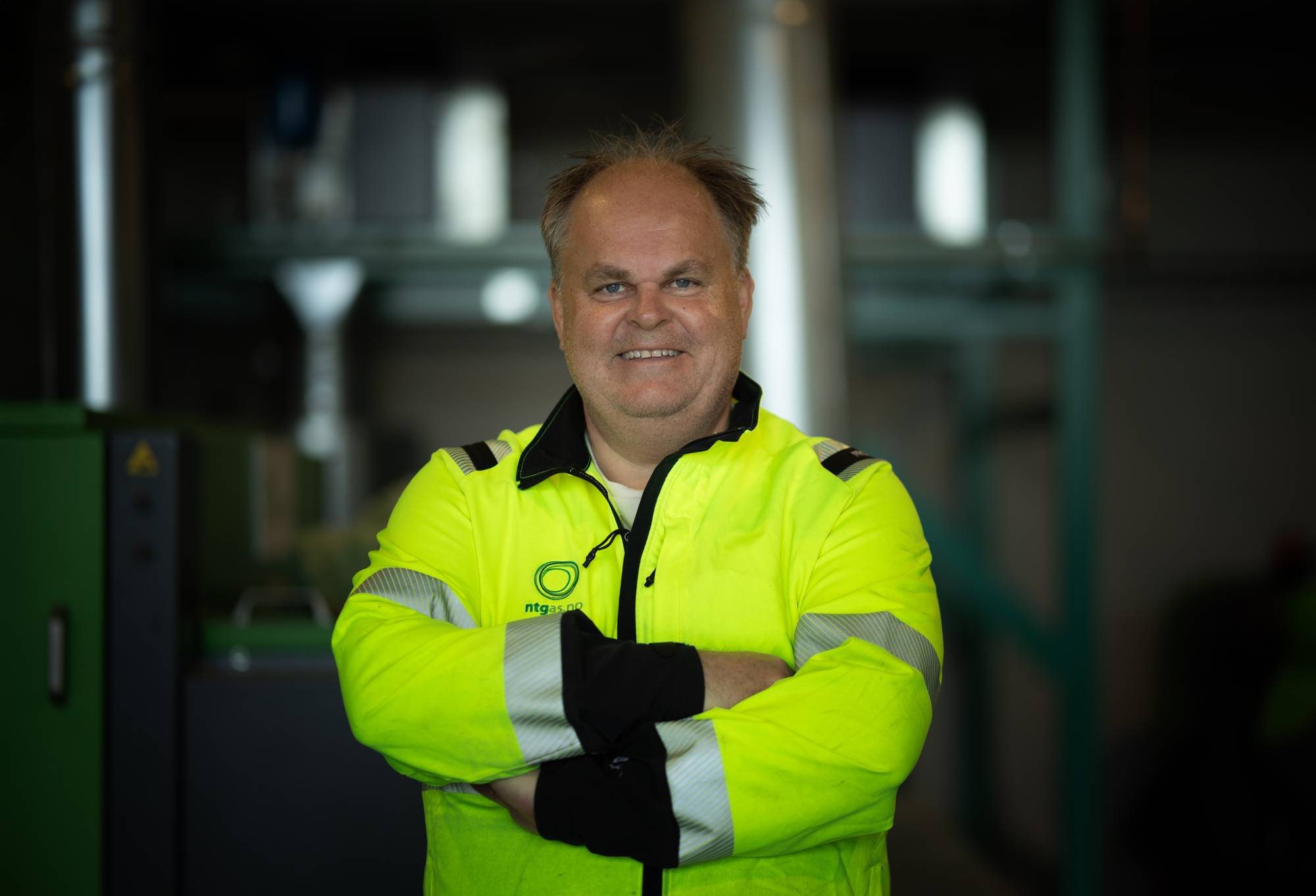 Daglig leder for Norsk tekstilgjenvinning, Pål Erik Haraldsen