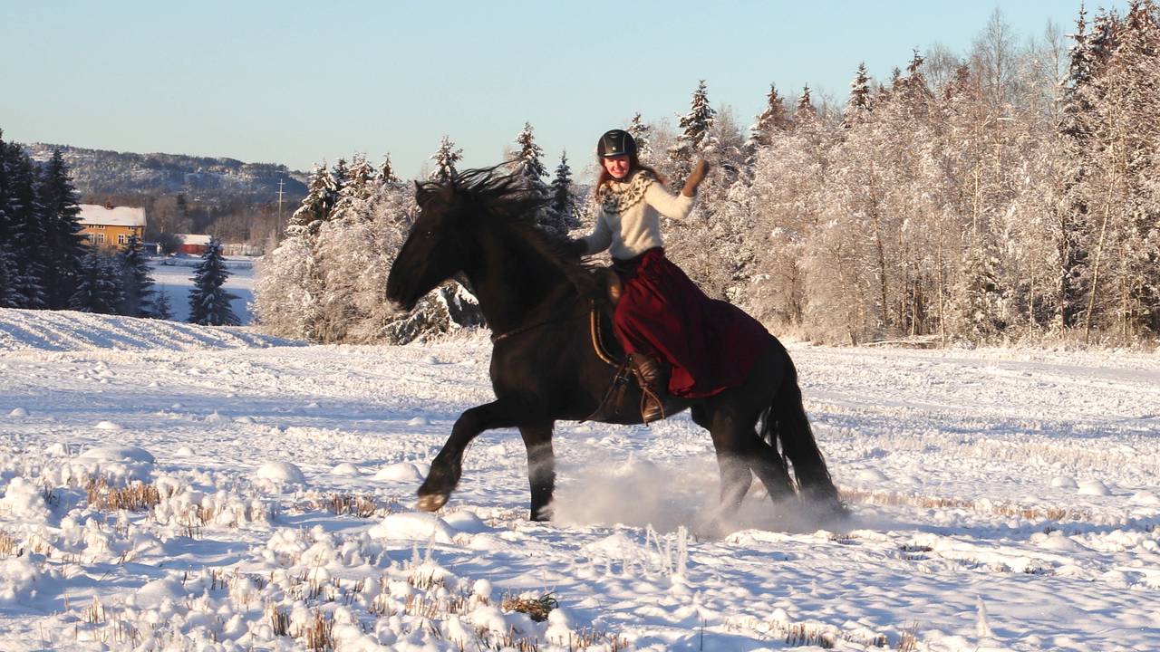 Batman i full galopp