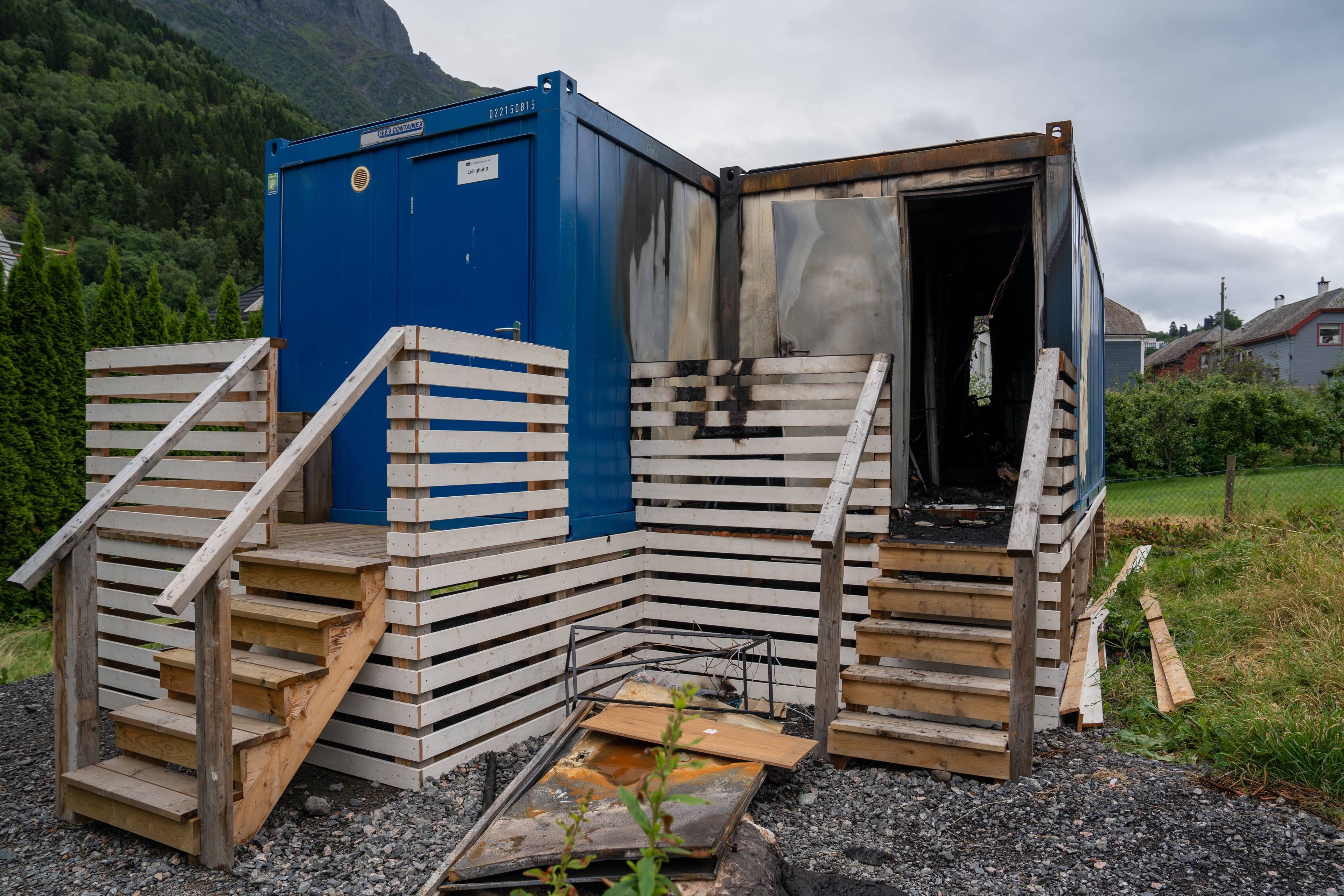 Bustadbrakker i Odda