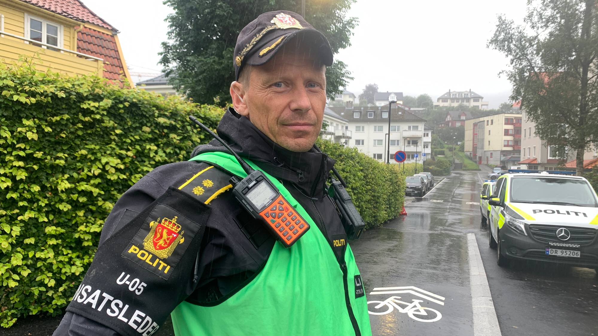 innsatsleiar knivstikking Bergen 