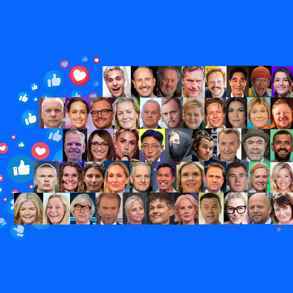 Minst 50 norske kjendiser misbrukt av svindlere på Facebook – Direkte