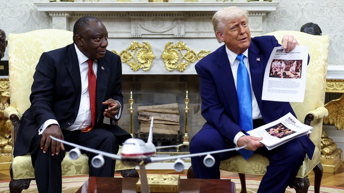 Trump konfronterte Sør-Afrikas president med folkemordanklager
