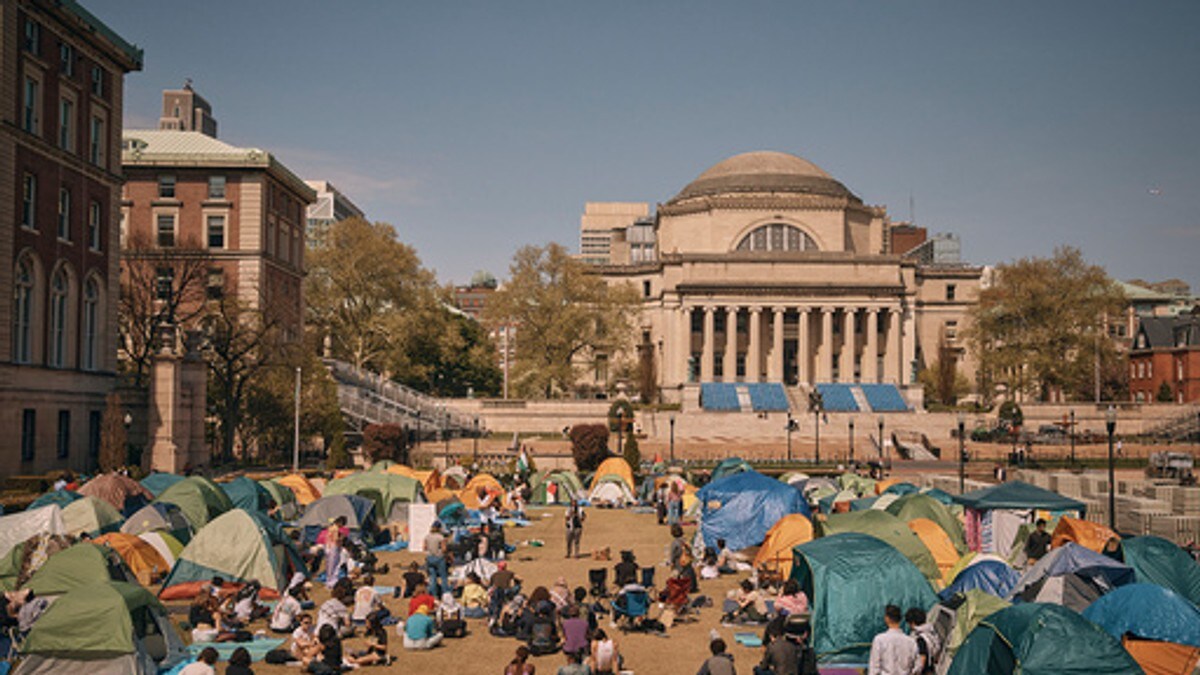 New York-universitet truer med å suspendere demonstranter