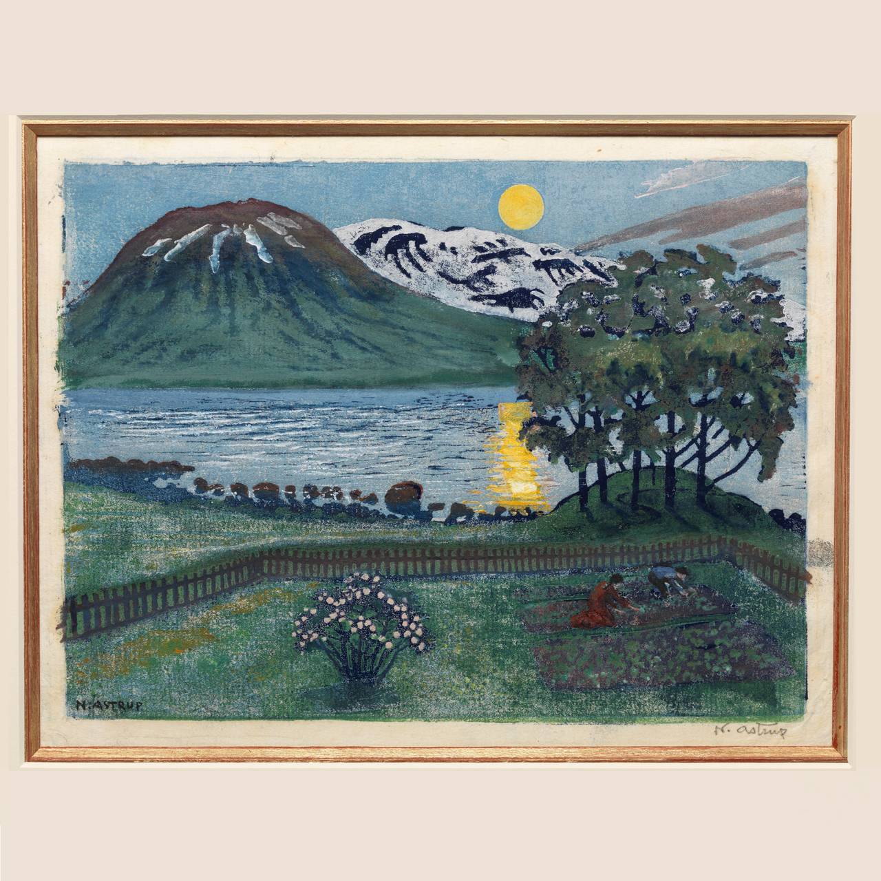 May Moon by Nikolai Astrup.