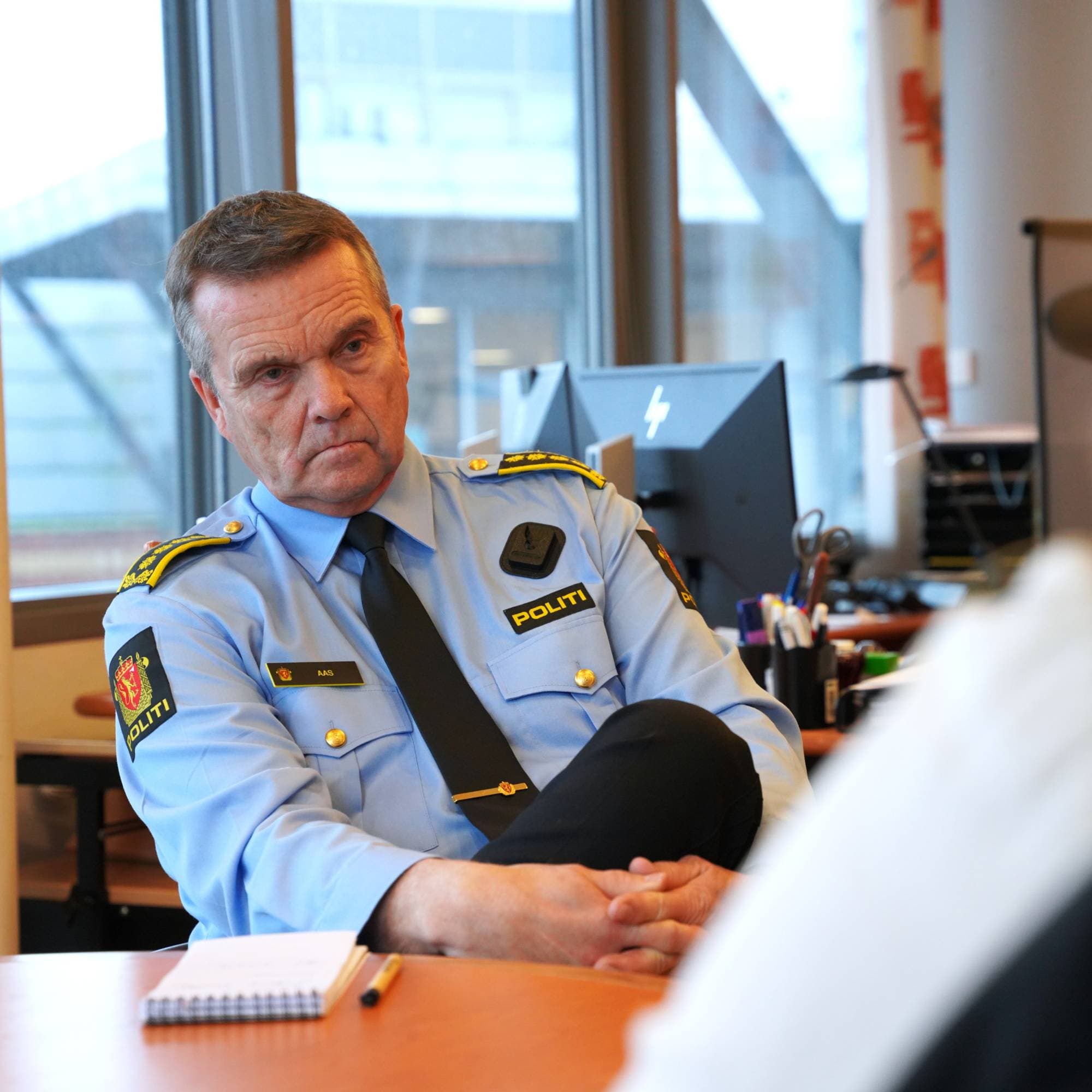 Øyvind Aas, politistasjonssjef i Drammen