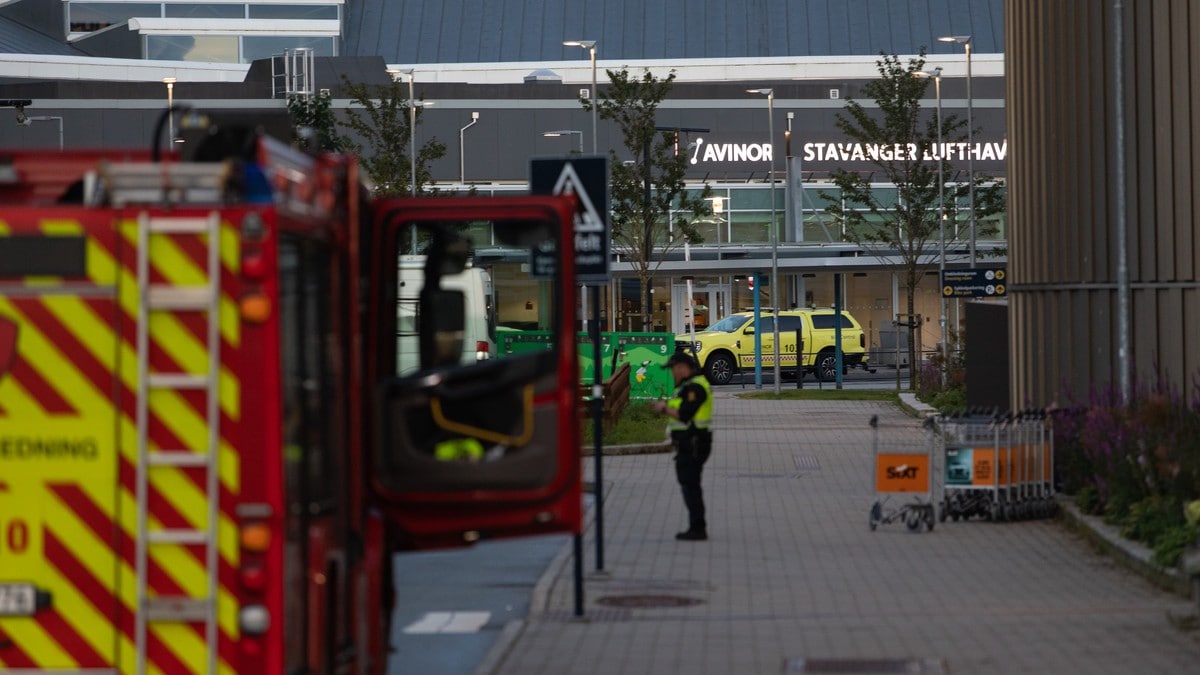 NRK nyheter: Sprengstoffutslag på koffert stengte Stavanger lufthavn