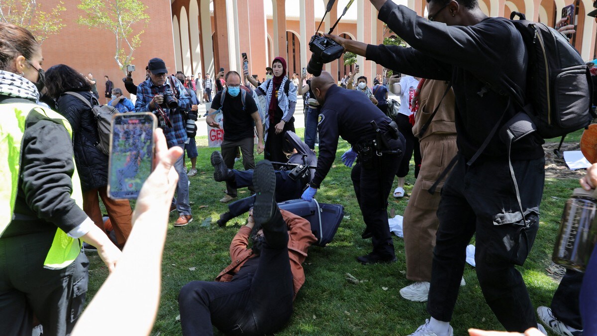 Flere arrestert under studentprotester i USA