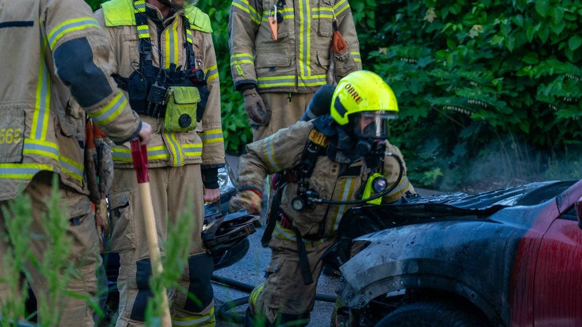 Fire bilbranner på kort tid i Oslo - trolig påsatt