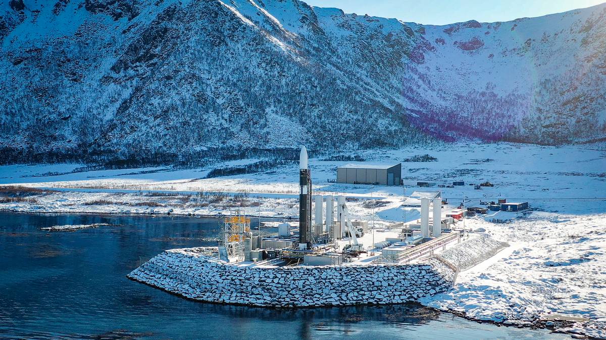Rakettoppskyting på Andøya: Risikerer vrakdeler på land